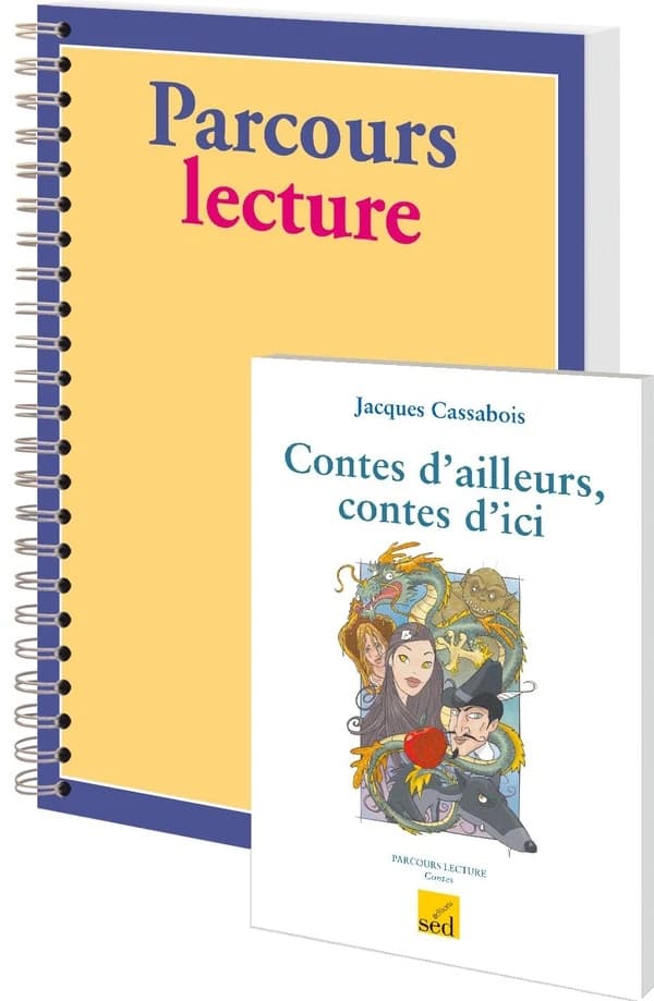 Parcours lecture : contes d'ailleurs, contes d'ici, de Jacques Cassabois ; CM1 ; 30 livres + fichier