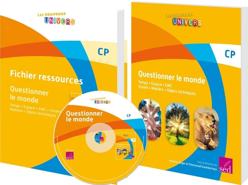 LNU CP DECOUVERTE DU MONDE CYCLE 2 CLASSEUR RESSOURCES+CD+15 MANUELS