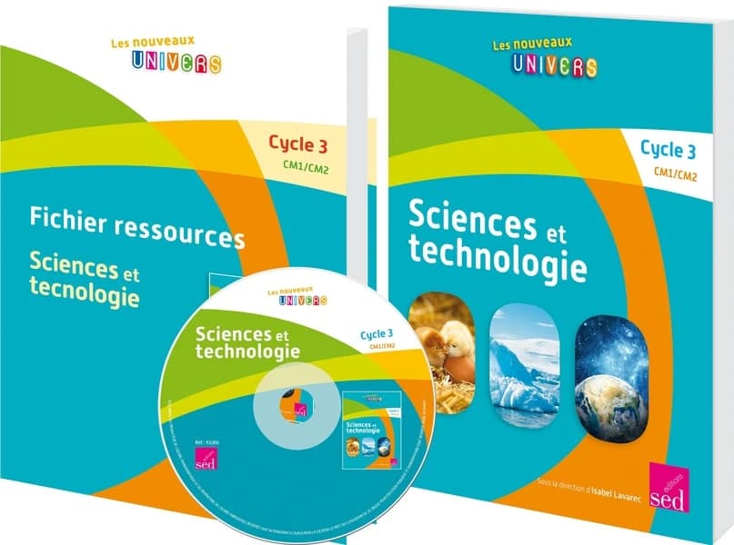 Sciences et technologies ; 30 livres + fichier ressources + posters + CD Rom ; CM