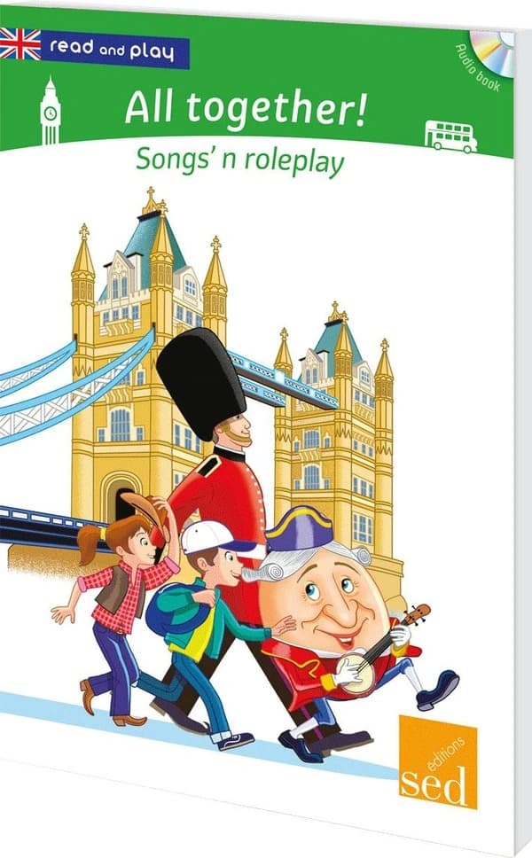 Read and play : all together ; 12 livres + fichier ressources + cd audio