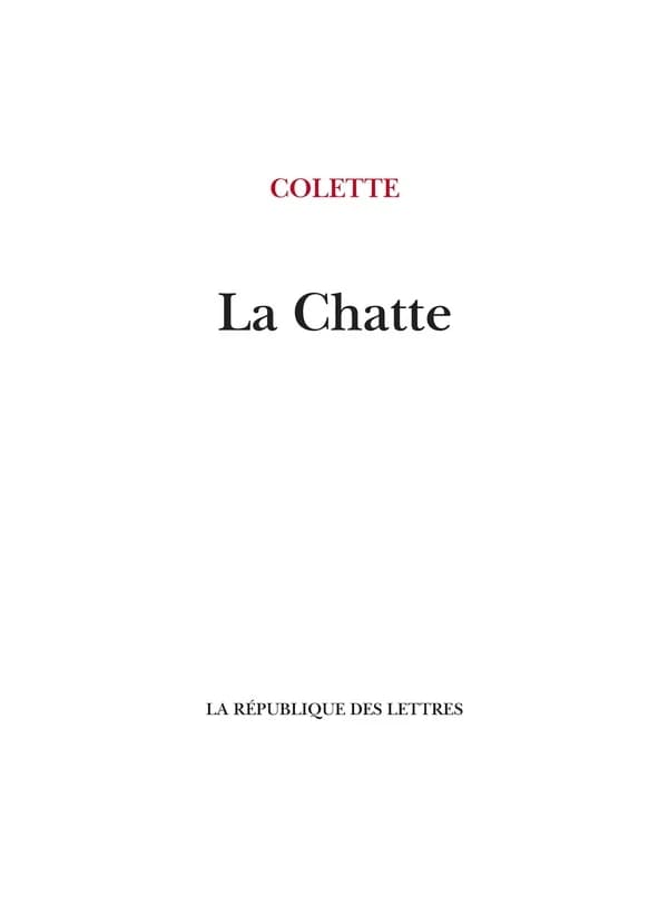 La chatte