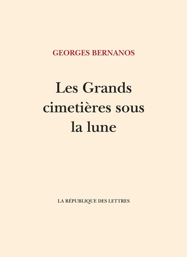 Les grands cimetières sous la lune
