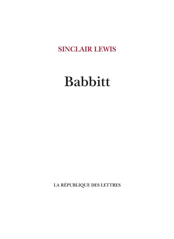 Babbitt : roman