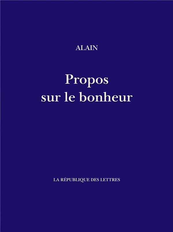Propos sur le bonheur