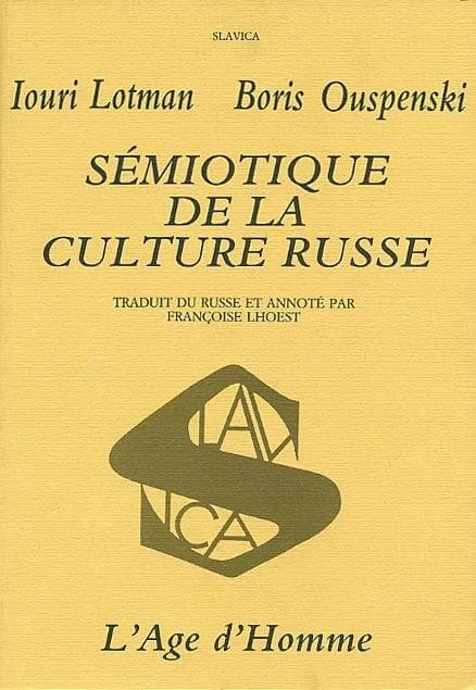 Semiotique de la culture russe