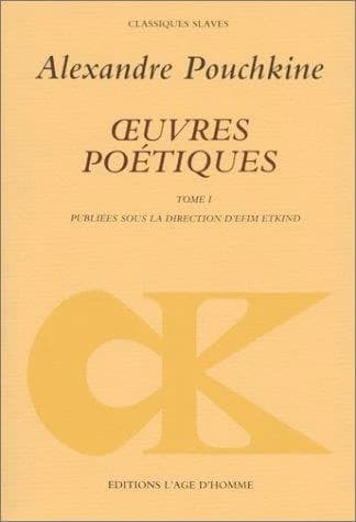 OEuvres poétiques. Premier vol.