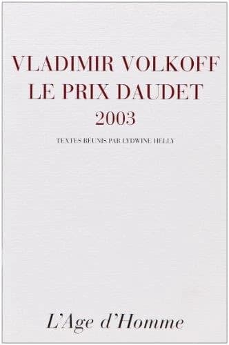 Vladimir Volkoff, le prix Daudet 2003