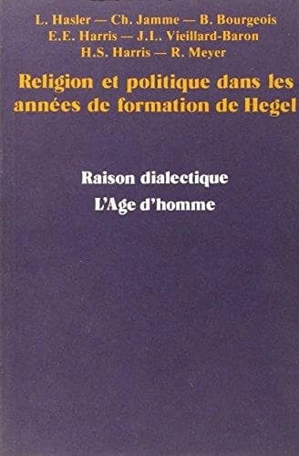 Religion politique formation hegel