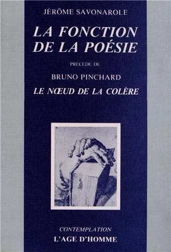 Fonction de la poesie (la)