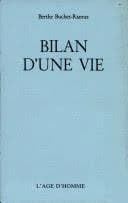 Bilan d'une vie