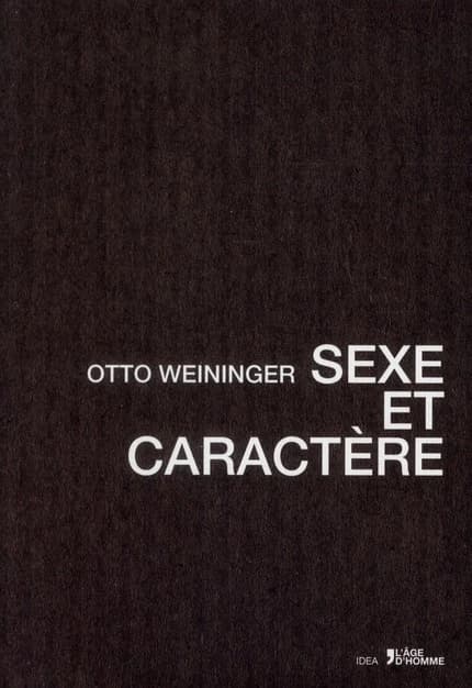 Sexe et caractère