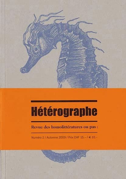 Hétérographe Tome 2 ; automne 2009