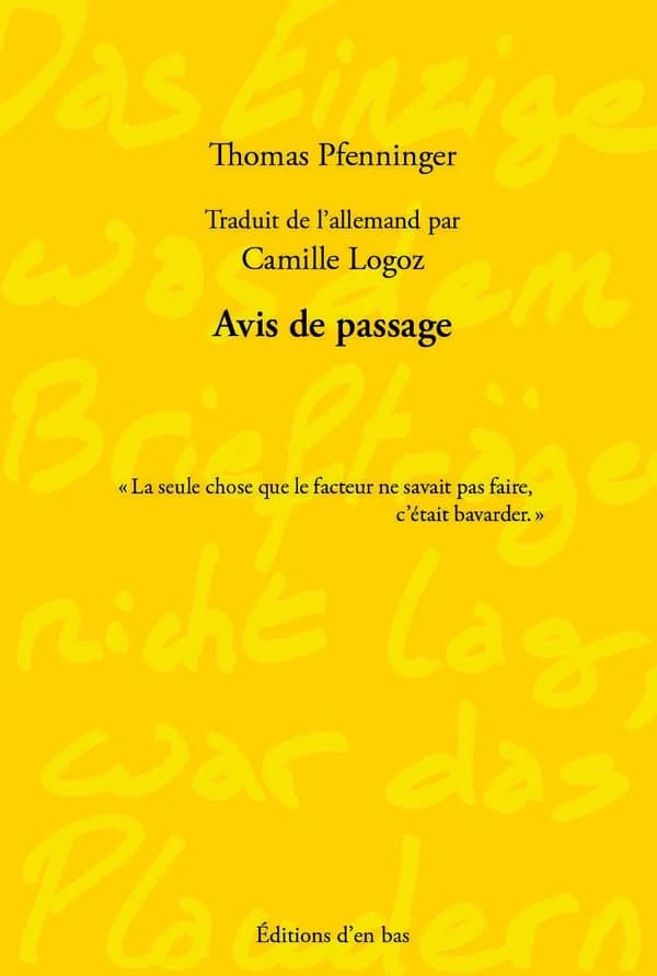 Avis de passage
