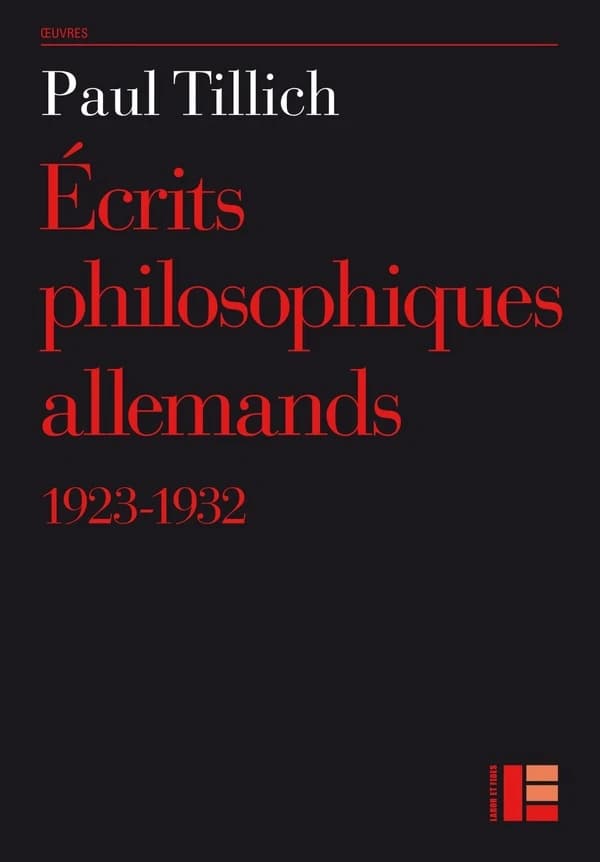 Écrits philosophiques allemands : 1923-1932