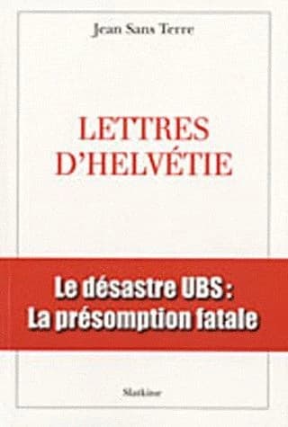 Lettres d'Helvétie