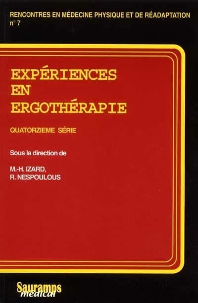 Expériences en ergothérapie. Quatorzième série