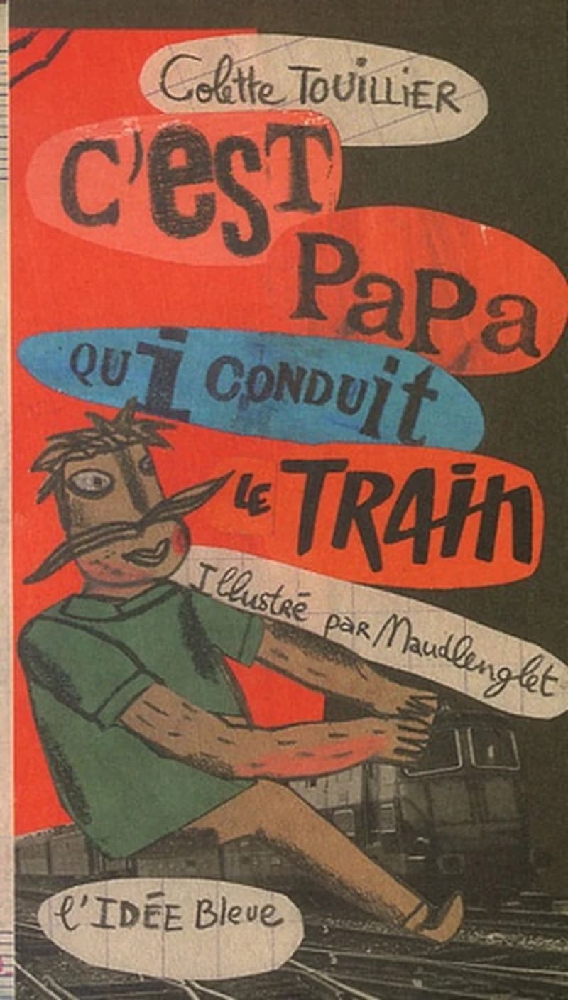 C'est papa qui conduit le train