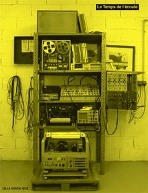 Le temps de l'écoute : pratiques sonores et musicales sur la Côte d'Azur des années 50 à nos jours : [Jérôme Joy, collective jukebox, Jean Dupuy, Isabelle Sordage, Éléonore Bak, Éliane Radigue...] : [exposition, Nice, Villa Arson], 23 juin-30 octobre 2011