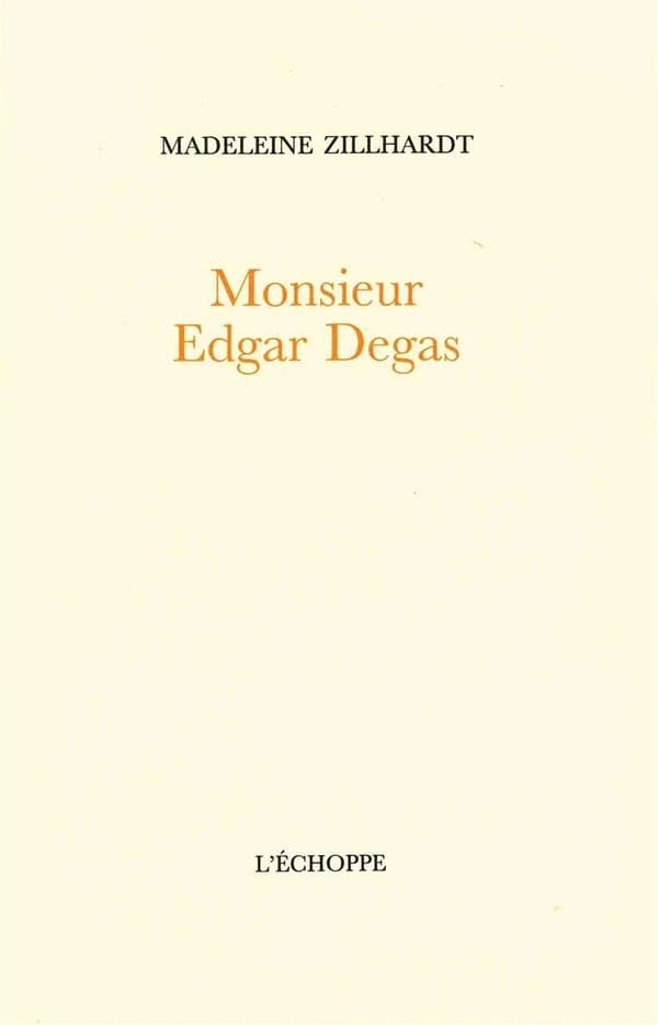 Monsieur Edgar Degas