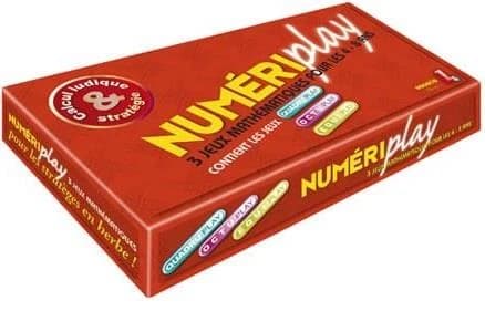 Numeriplay ; 3 jeux mathematiques pour les 4-8 ans : quadruplay, octuplay, equiplay