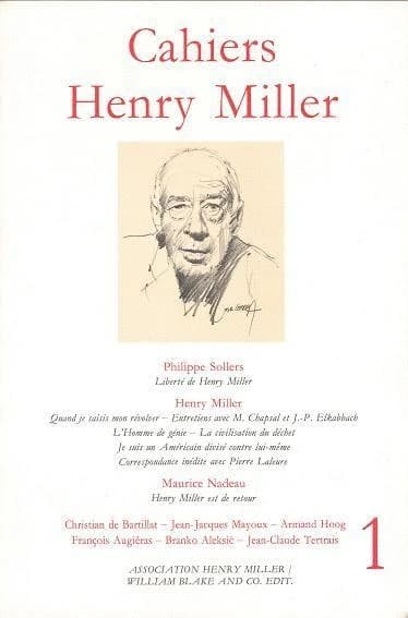 Cahiers Henry Miller