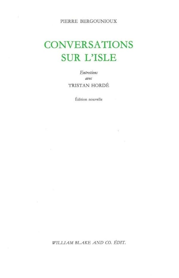 Conversations sur l'isle