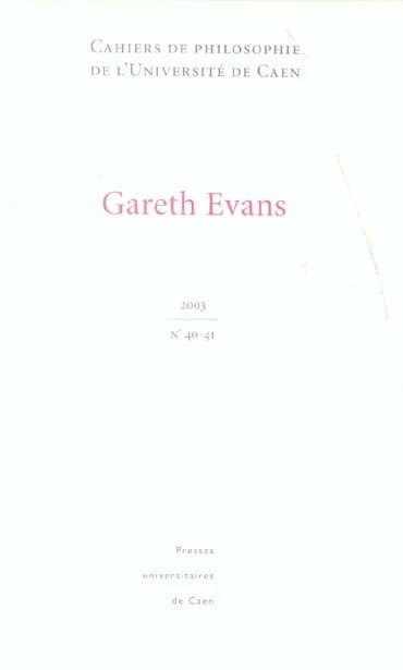 Cahiers de philosophie n.40