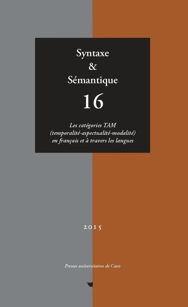 Syntaxe & sémantique, n° 16