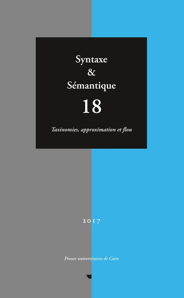 Syntaxe & sémantique, n° 18