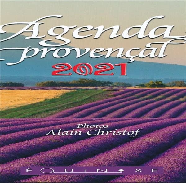 Agenda provençal : lavandes (édition 2021)