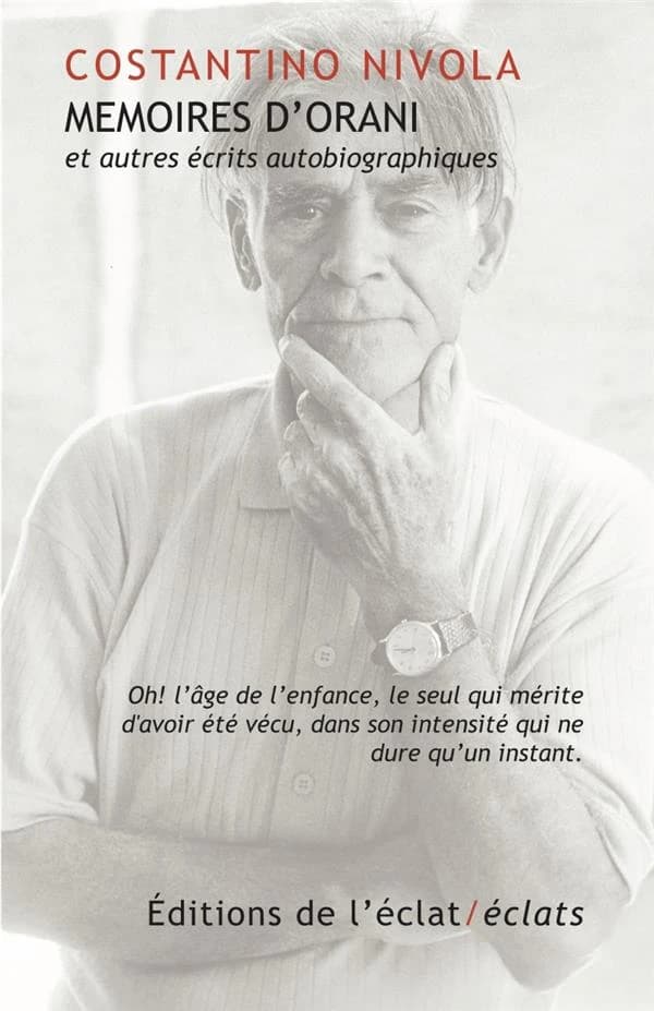 Mémoires d'Orani et autres écrits autobiographiques