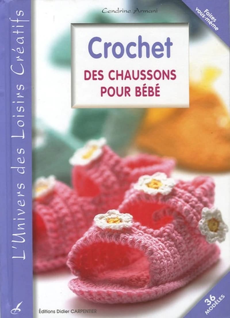 Crochet : des chaussons pour bébé