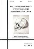 BULLETIN D'HISTOIRE ET D'EPISTEMOLOGIE DES SCIENCES DE LA VIE n.26