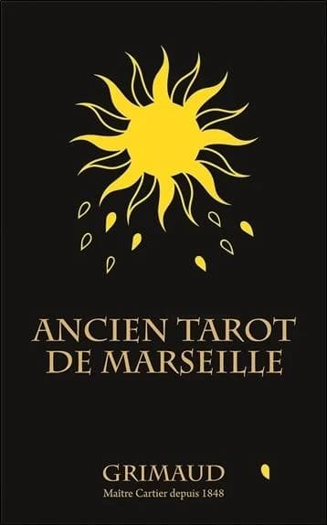 Coffret luxe or Ancien Tarot de Marseille