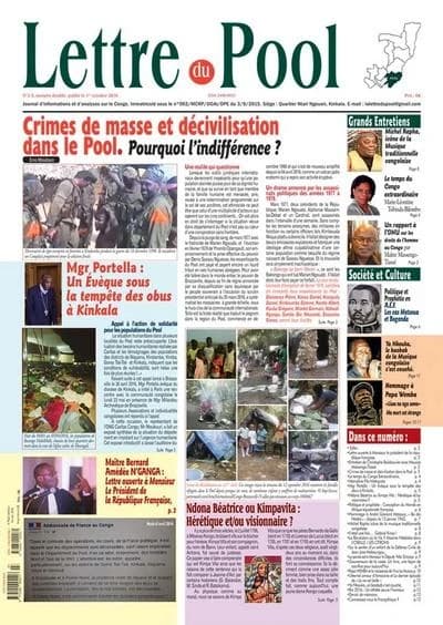 Lettre du pool, n 2-3, octobre 2016