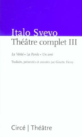 Théâtre complet. III