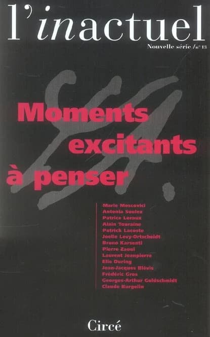 Revue l'inactuel 13