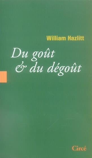 Du goût & du dégoût