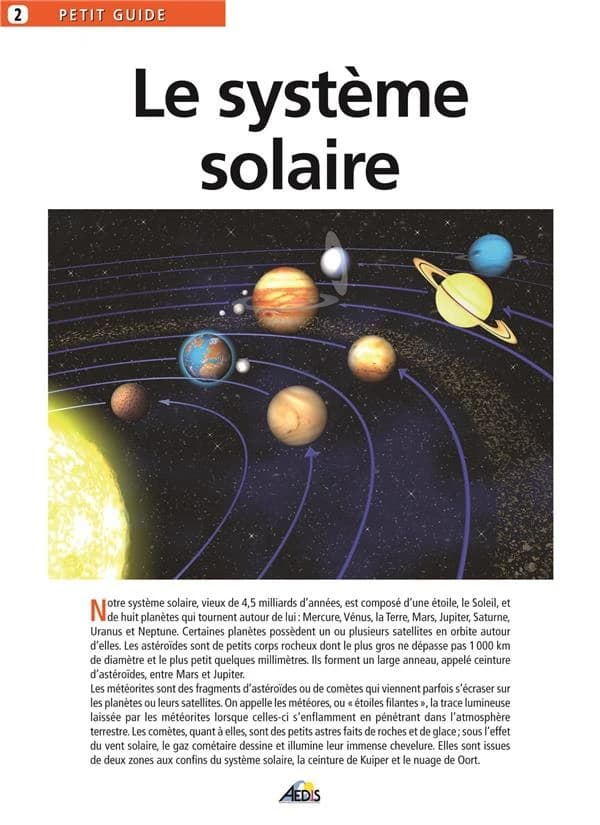LE SYSTEME SOLAIRE
