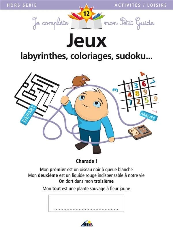 Jeux, labyrinthes, coloriages, sudoku...