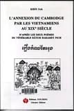 L'annexion du Cambodge par les vietnamiens au XIXe siècle