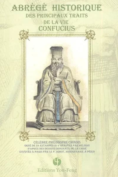 Abrégé historique des principaux traits de la vie de Confucius : célèbre philosophe chinois... ([Reproduction en fac-similé]) estampes... gravées par Helman