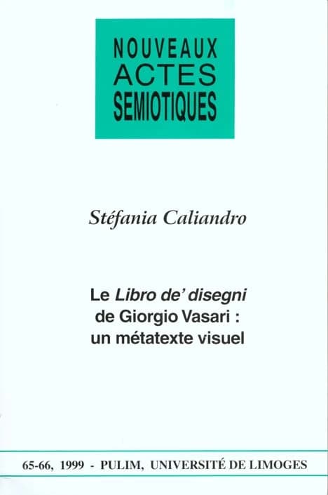 Le "Libro de' disegni" de Giorgio Vasari : un métatexte visuel