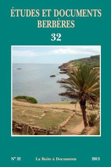 ETUDES ET DOCUMENTS BERBERES n.32