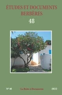 ETUDES ET DOCUMENTS BERBERES n.48 (édition 2022)