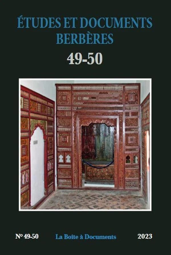 ETUDES ET DOCUMENTS BERBERES n.49 : la boîte à documents