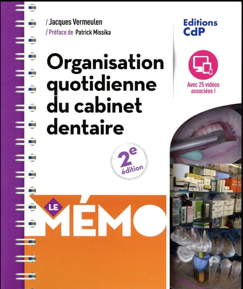 Organisation quotidienne du cabinet dentaire
