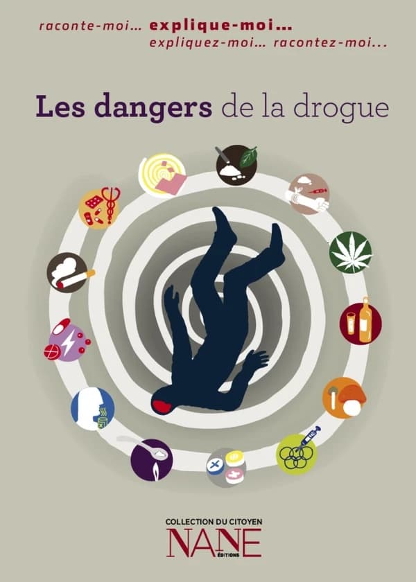 Les dangers de la drogue (2e éd.) ouvrage collectif, Frédérique Neau-Dufour, Nane éd. ; illustrations, Kevin Lucbert