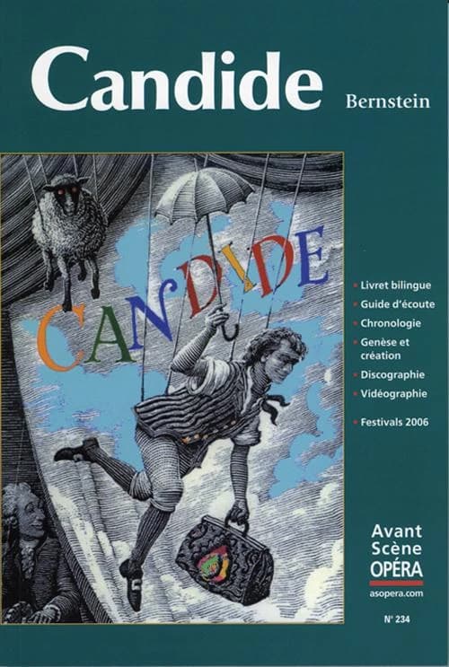 Candide, Bernstein : livret bilingue, guide d'écoute, chronologie...