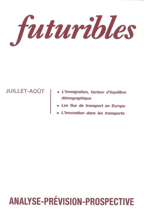 Futuribles 145, juillet-aout 1990. l'immigration, facteur d'equilibre demographique